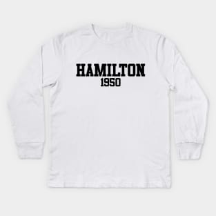 Hamilton 1950 (variant) Kids Long Sleeve T-Shirt